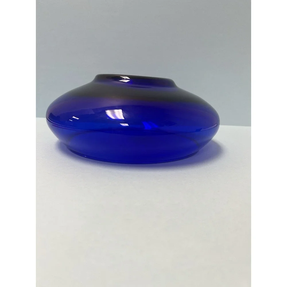 Crisa Mexico Hand-Blown Cobalt Blue Glass‎ Vintage 10